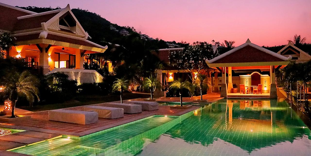 Pool by Night