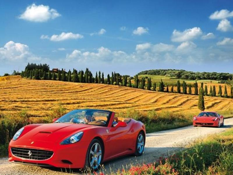 Bespoke Ferrari tours through Italy’s stunning landscapes , Tuscany 