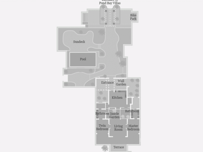 Pond Bay Villas - Jumby Bay , Jumby Bay 